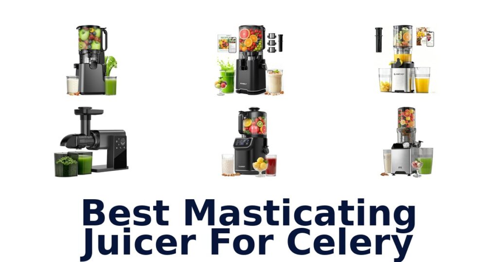 best masticating juicer for celery