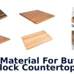 best material for butcher block countertops