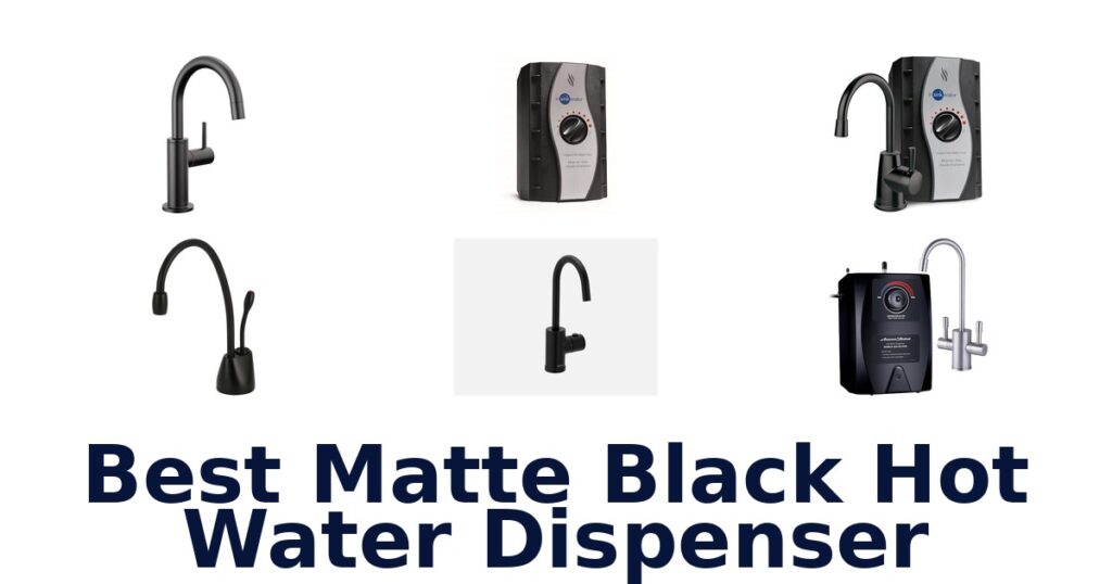 best matte black hot water dispenser