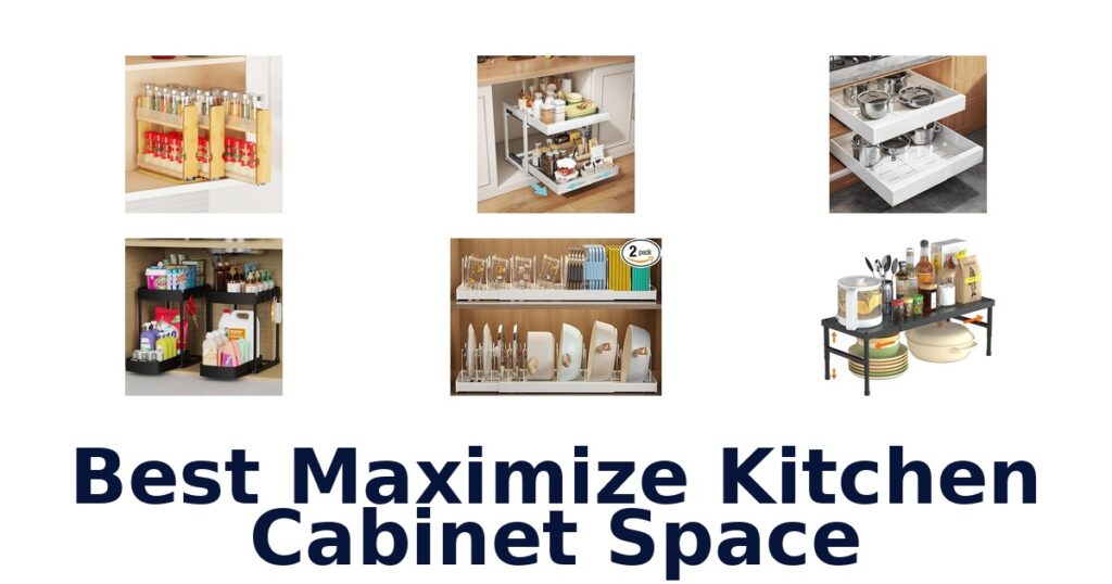 best maximize kitchen cabinet space