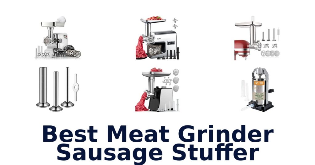 best meat grinder sausage stuffer