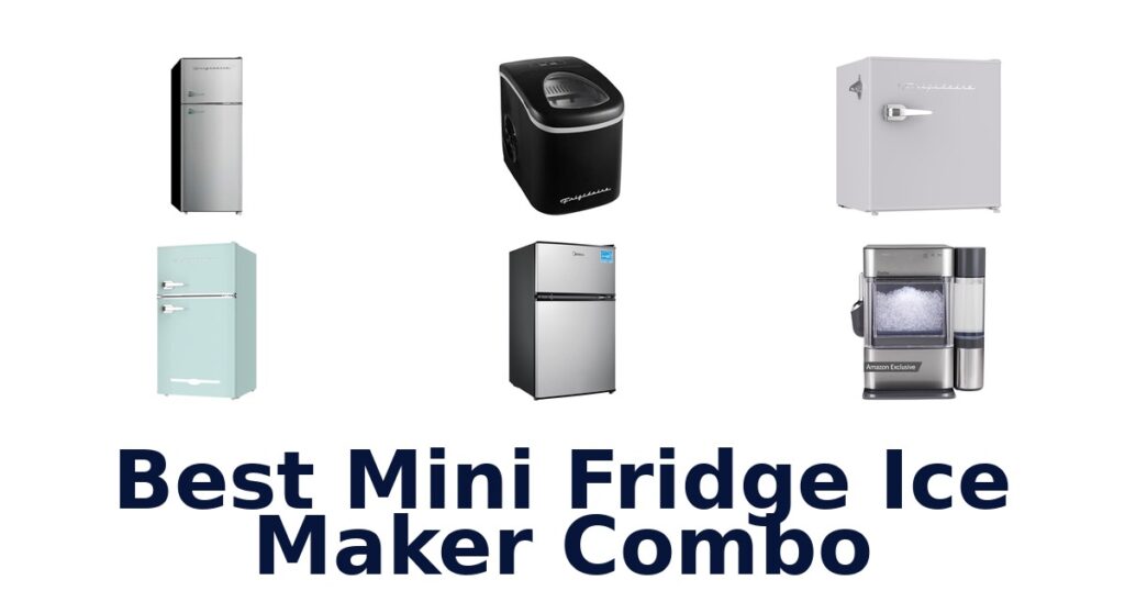 best mini fridge ice maker combo