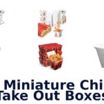 best miniature chinese take out boxes