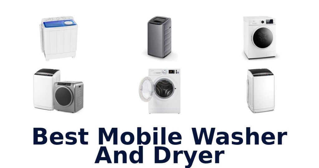 best mobile washer and dryer