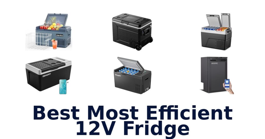 best most efficient 12v fridge