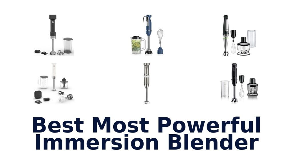 best most powerful immersion blender