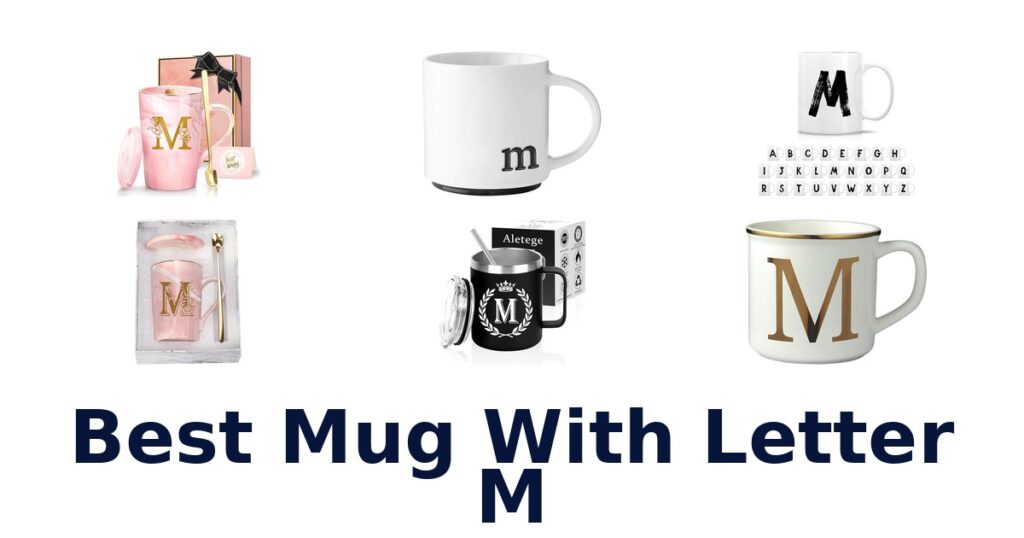 best mug with letter m
