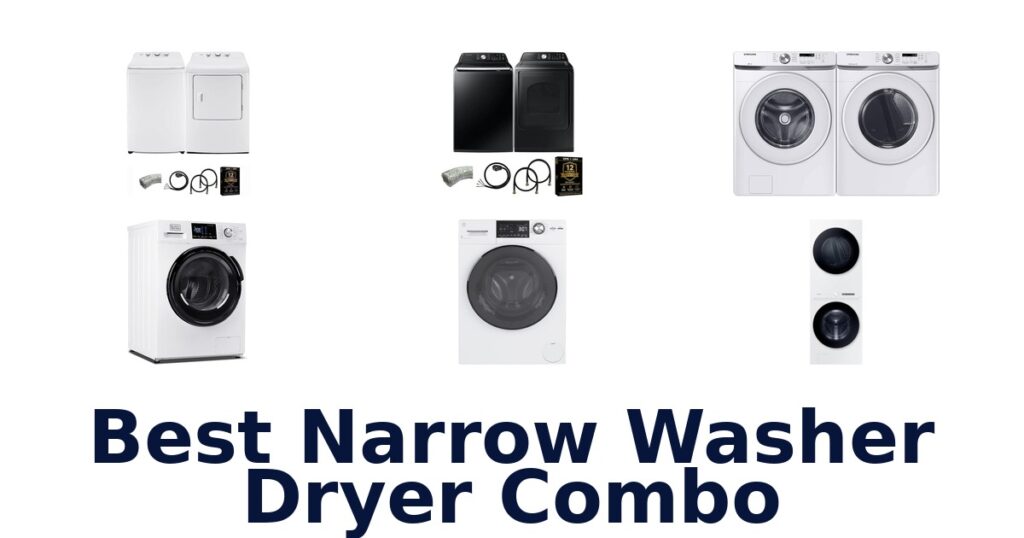best narrow washer dryer combo
