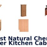 best natural cherry shaker kitchen cabinets