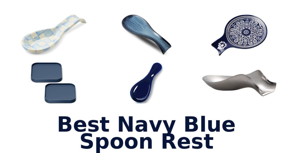 best navy blue spoon rest