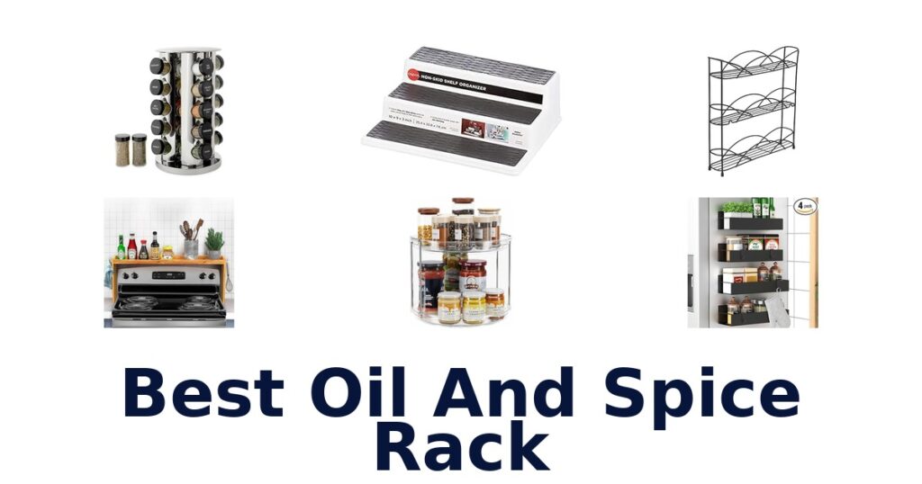 best oil and spice rack