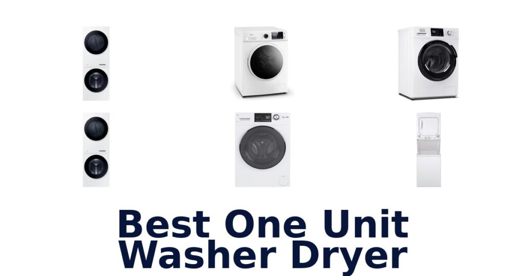 best one unit washer dryer