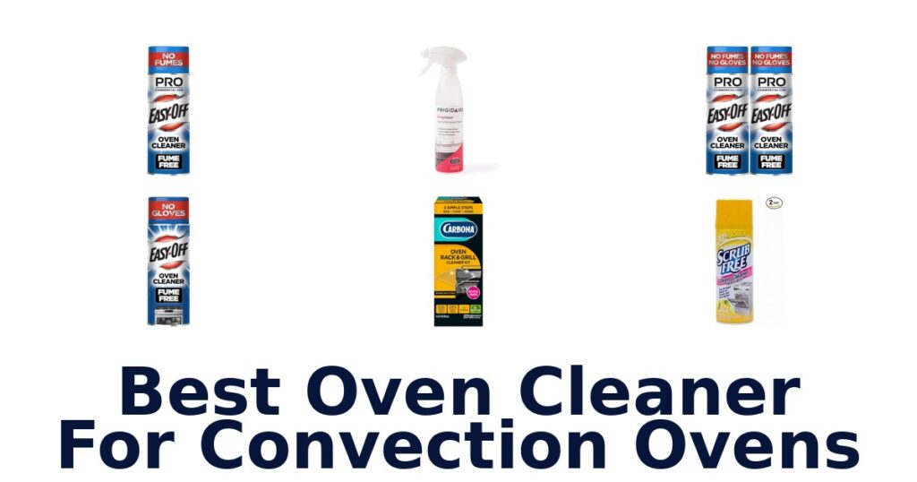 best oven cleaner for convection ovens
