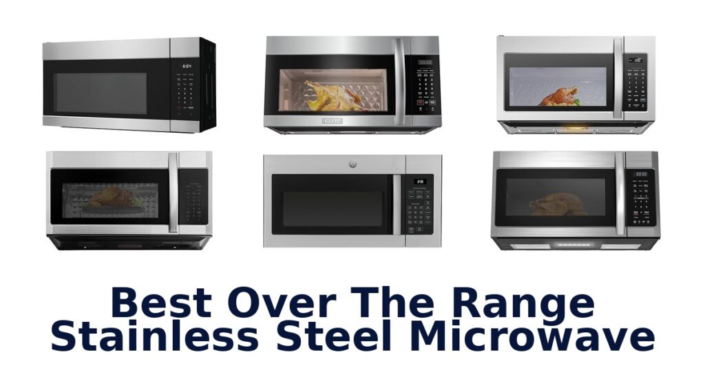 best over the range stainless steel microwave