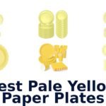 best pale yellow paper plates