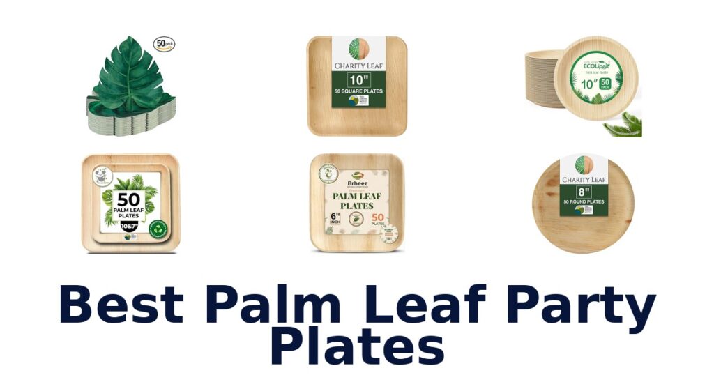 best palm leaf party plates