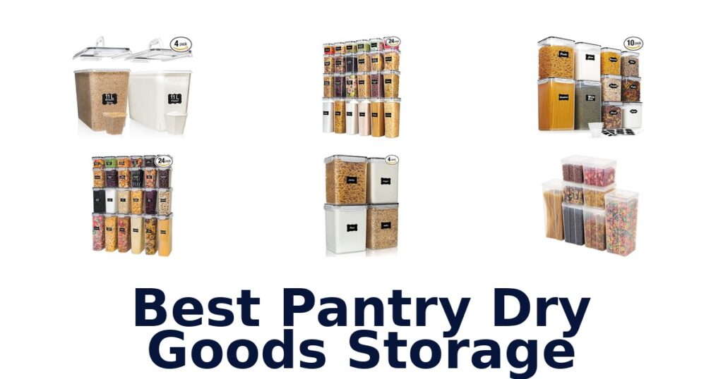 best pantry dry goods storage