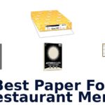 best paper for restaurant menu