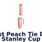 best peach tie dye stanley cup
