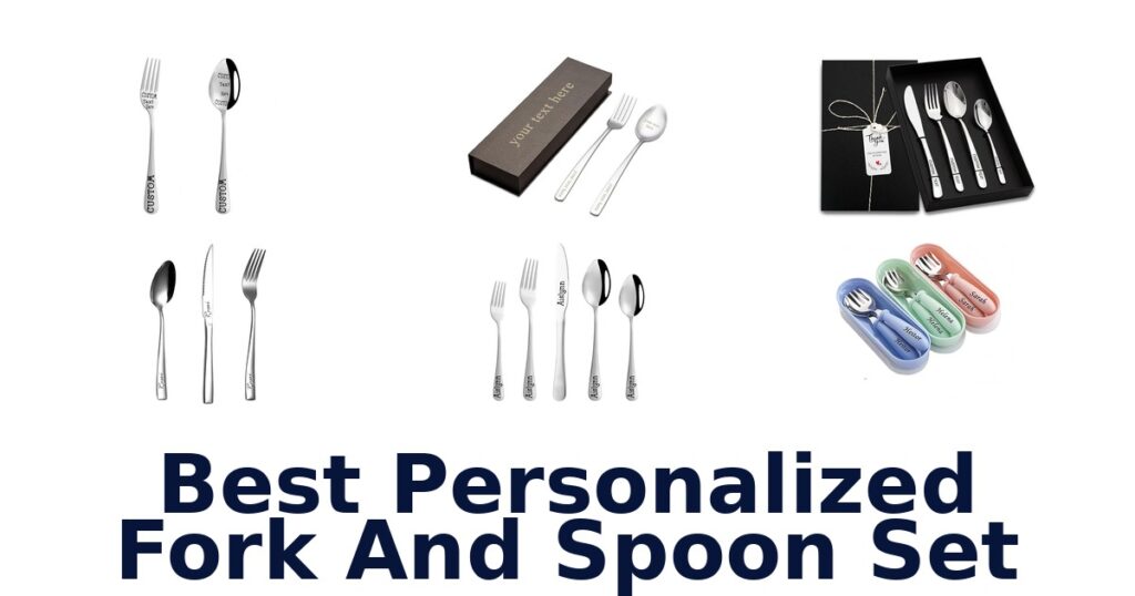 best personalized fork and spoon set