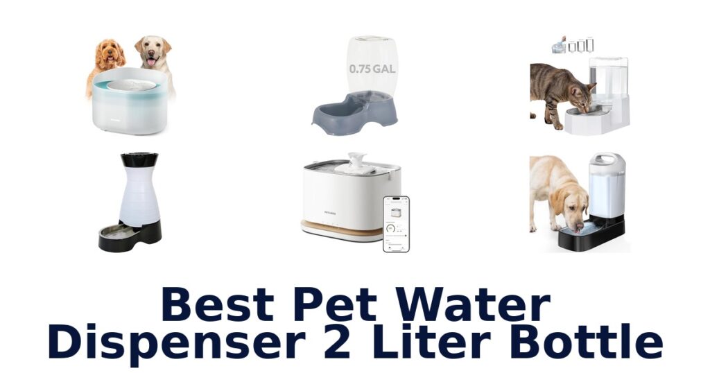 best pet water dispenser 2 liter bottle