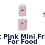 best pink mini fridge for food