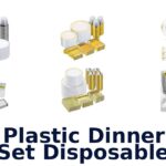 best plastic dinnerware set disposable