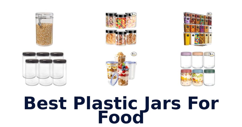 best plastic jars for food