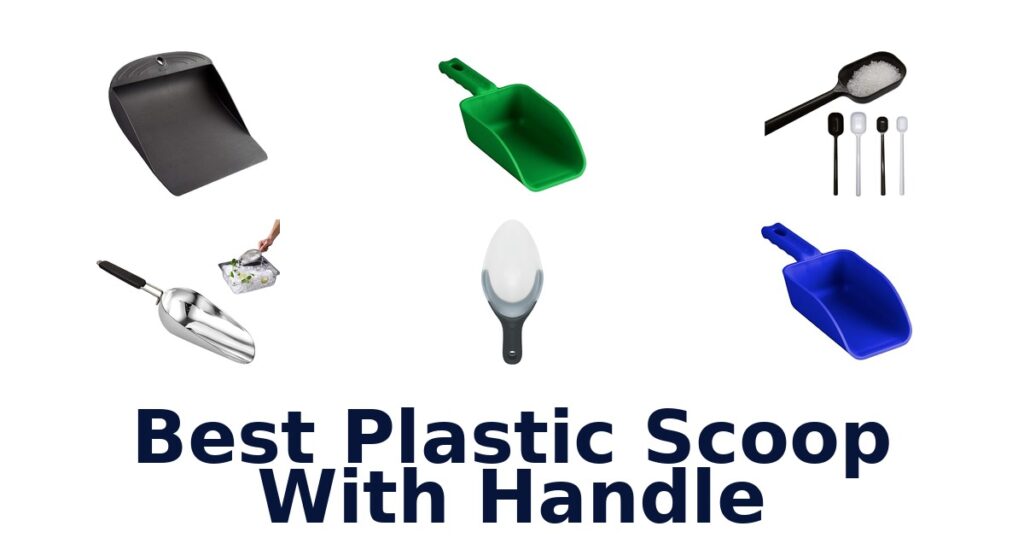 best plastic scoop with handle