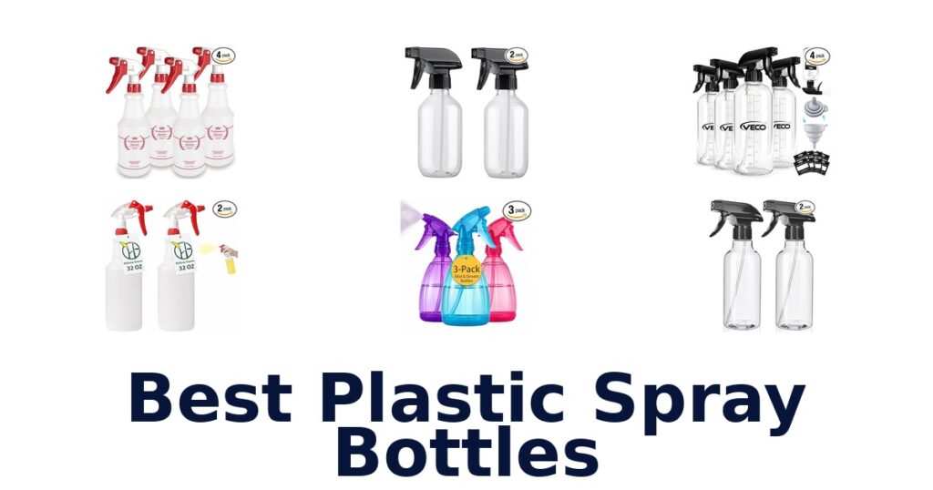 best plastic spray bottles