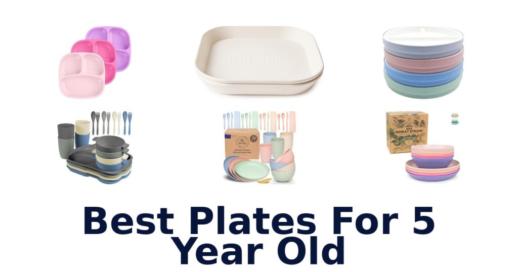 best plates for 5 year old
