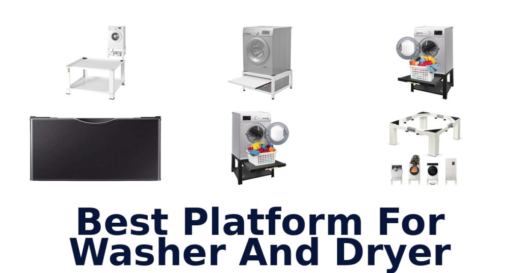 best platform for washer and dryer
