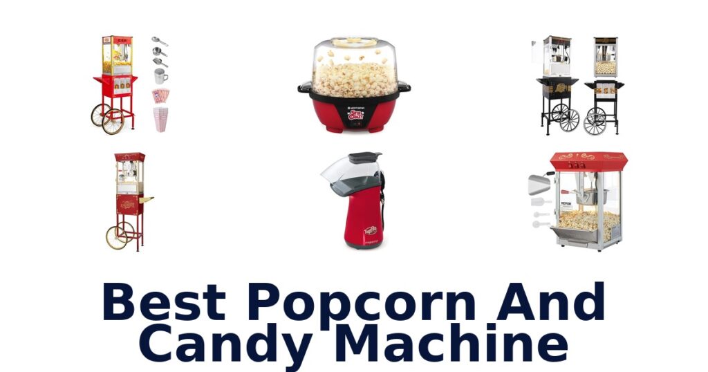 best popcorn and candy machine