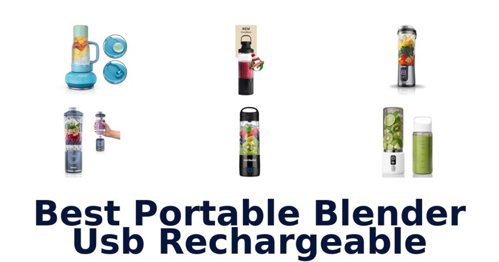 best portable blender usb rechargeable