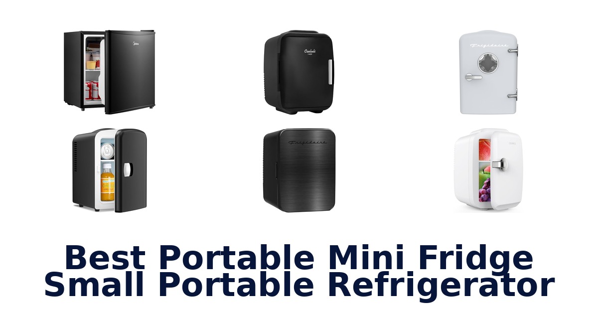 best portable mini fridge small portable refrigerator