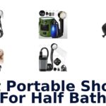 best portable shower for half bath