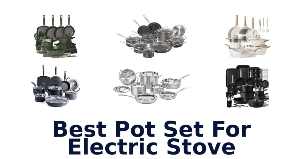 best pot set for electric stove