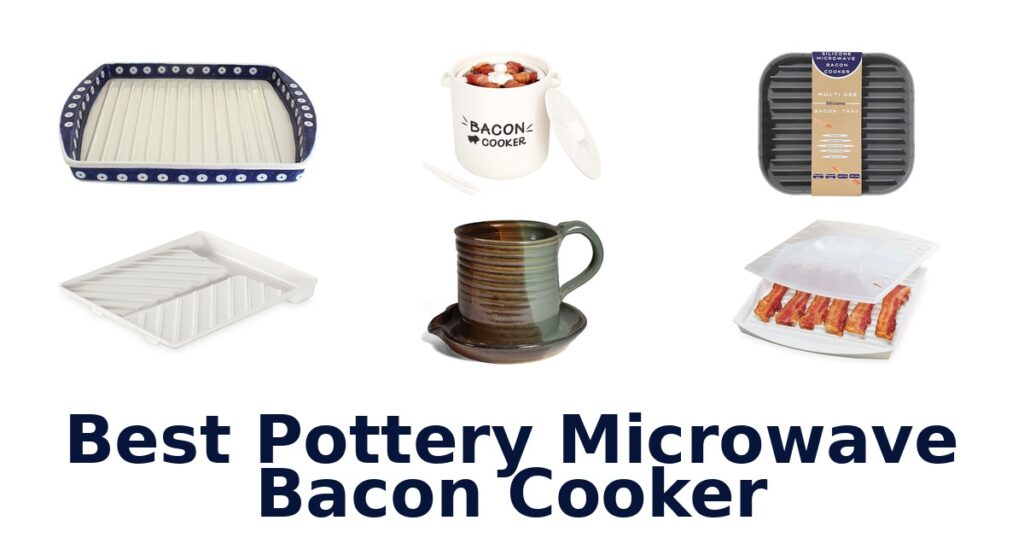 best pottery microwave bacon cooker