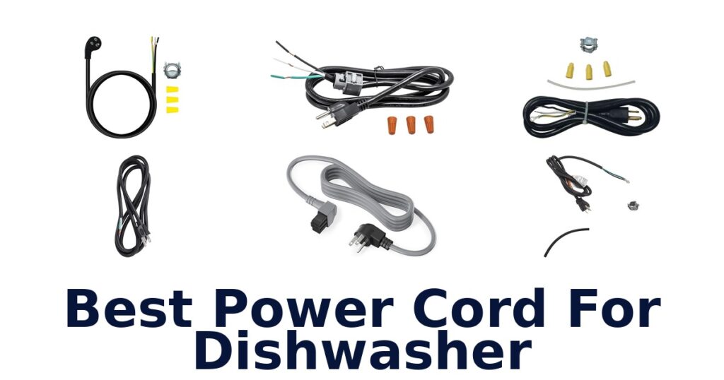 best power cord for dishwasher