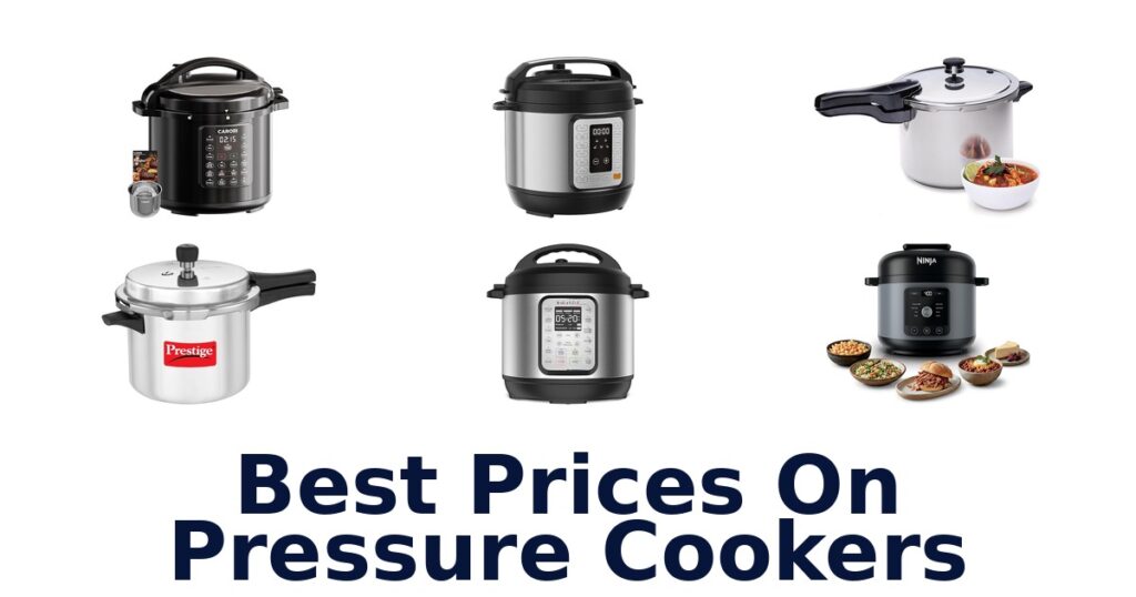 best prices on pressure cookers