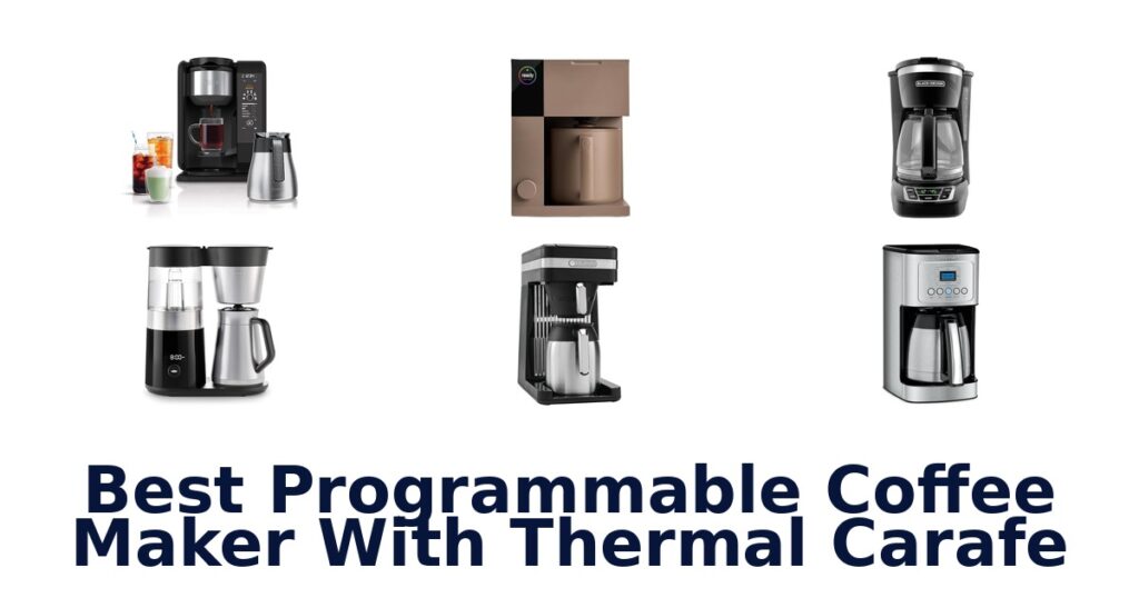 best programmable coffee maker with thermal carafe