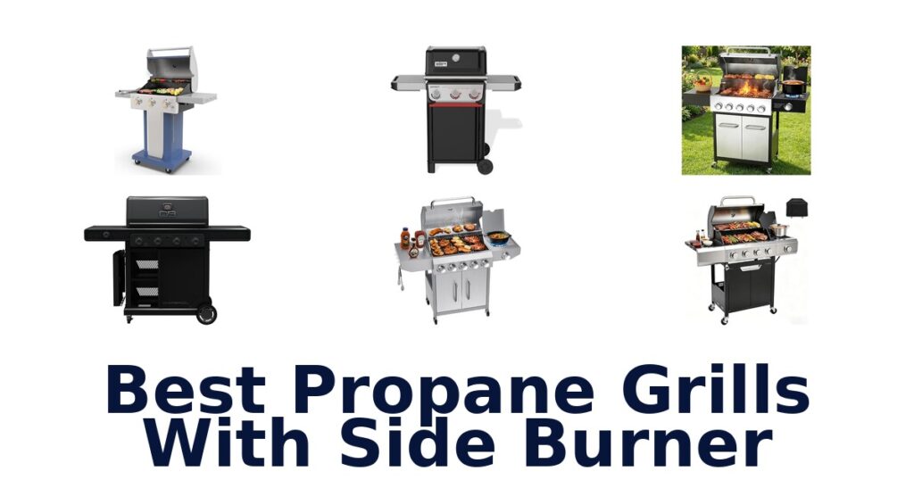 best propane grills with side burner