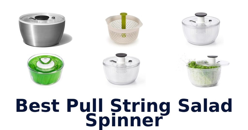best pull string salad spinner