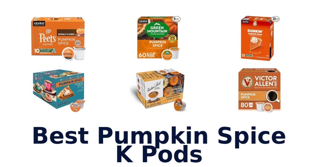 best pumpkin spice k pods