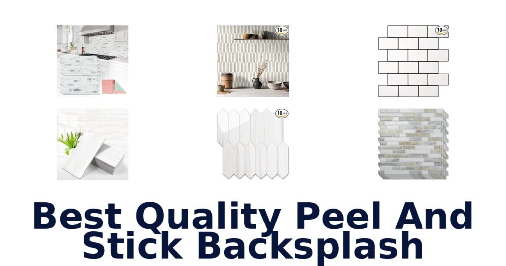 best quality peel and stick backsplash