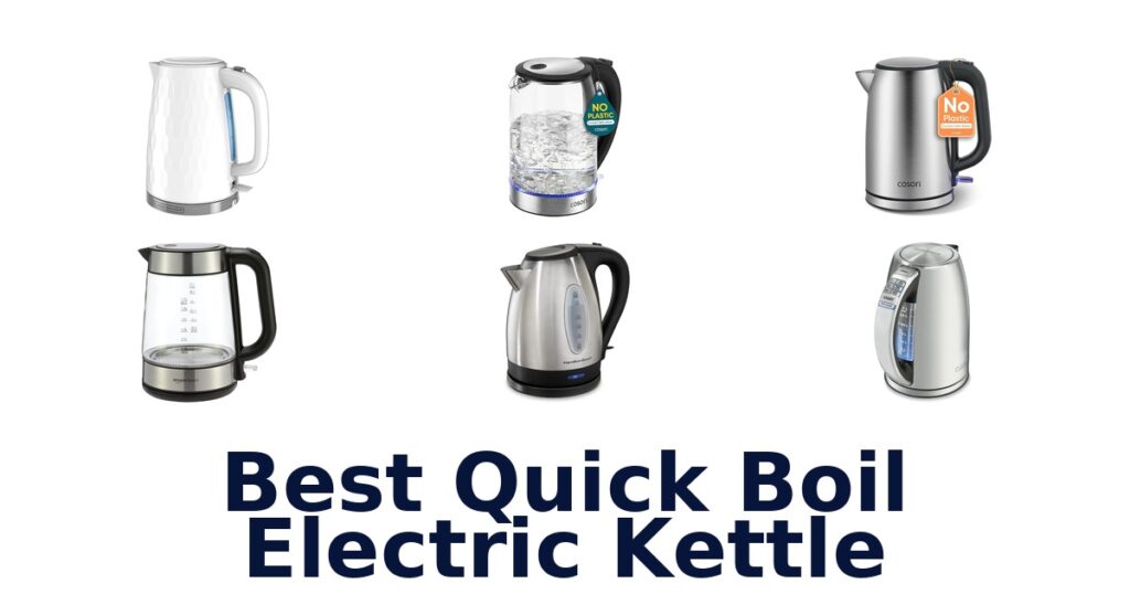 best quick boil electric kettle