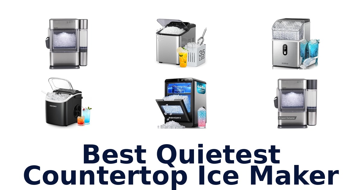 best quietest countertop ice maker
