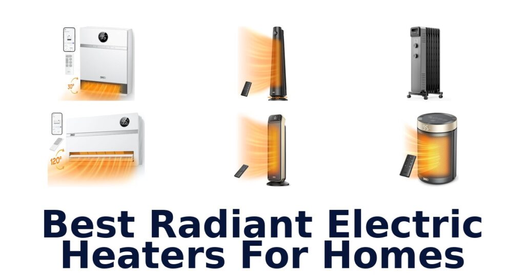 best radiant electric heaters for homes