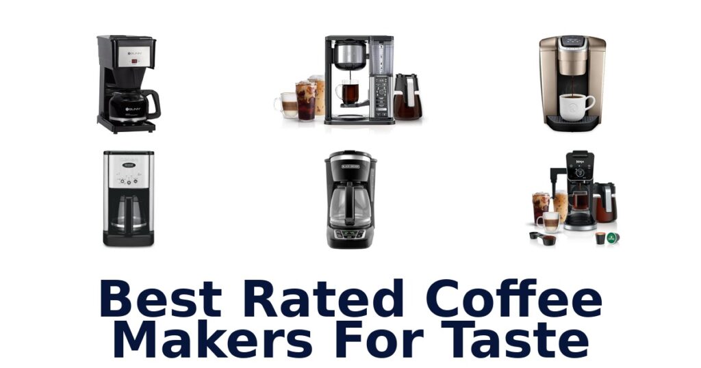 best rated coffee makers for taste