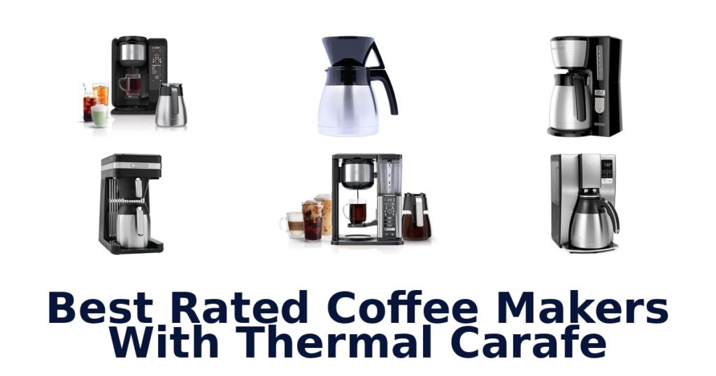 best rated coffee makers with thermal carafe